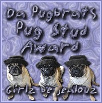 Da Pugbrats Pug Stud Award