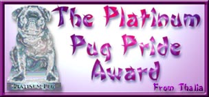 Platinum Pug Pride Award